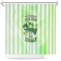 stuck-between-idk-idc-and-idgaf-rose-skull-patricks-day-shower-curtain