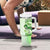 Stuck Between Idk Idc And Idgaf Rose Skull Patrick's Day Tumbler With Handle - Wonder Print Shop