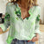 Stuck Between Idk Idc And Idgaf Rose Skull Patrick's Day Women Casual Shirt - Wonder Print Shop