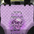 Yes I'm A B But Not Yours Purple Back Car Seat Cover - Wonder Print Shop