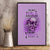 Yes I'm A B But Not Yours Purple Canvas Wall Art - Wonder Print Shop