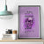 Yes I'm A B But Not Yours Purple Canvas Wall Art - Wonder Print Shop