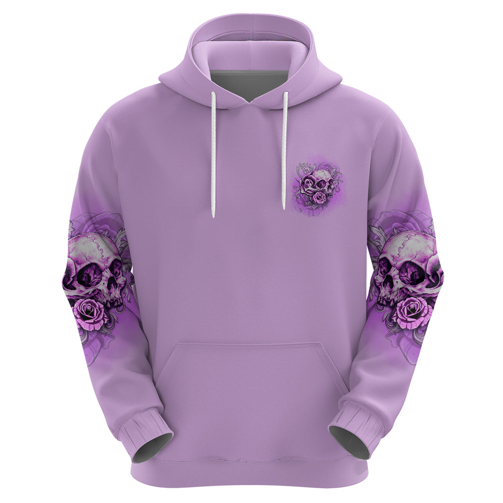 Yes I'm A B But Not Yours Purple Hoodie - Wonder Print Shop