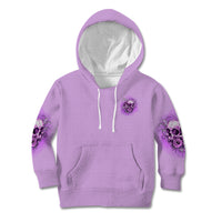 Yes I'm A B But Not Yours Purple Kid Hoodie - Wonder Print Shop