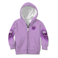 Yes I'm A B But Not Yours Purple Kid Hoodie - Wonder Print Shop