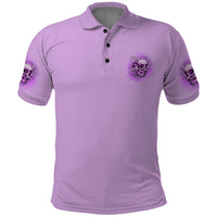 Yes I'm A B But Not Yours Purple Polo Shirt - Wonder Print Shop