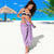 Yes I'm A B But Not Yours Purple Sarong - Wonder Print Shop