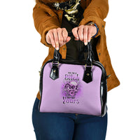 yes-im-a-b-but-not-yours-purple-shoulder-handbag