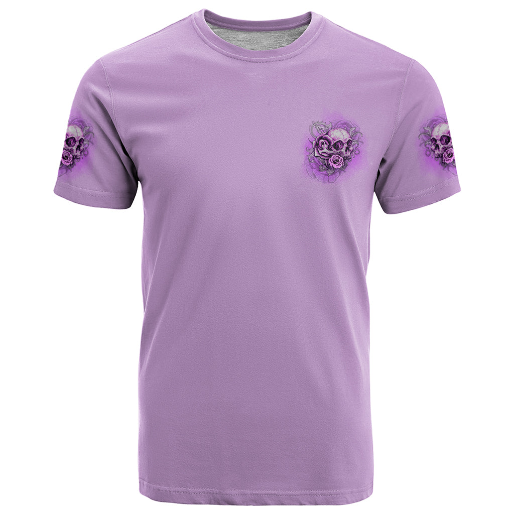 Yes I'm A B But Not Yours Purple T Shirt - Wonder Print Shop