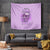 Yes I'm A B But Not Yours Purple Tapestry - Wonder Print Shop