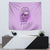 Yes I'm A B But Not Yours Purple Tapestry - Wonder Print Shop