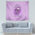 Yes I'm A B But Not Yours Purple Tapestry - Wonder Print Shop