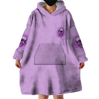 Yes I'm A B But Not Yours Purple Wearable Blanket Hoodie - Wonder Print Shop