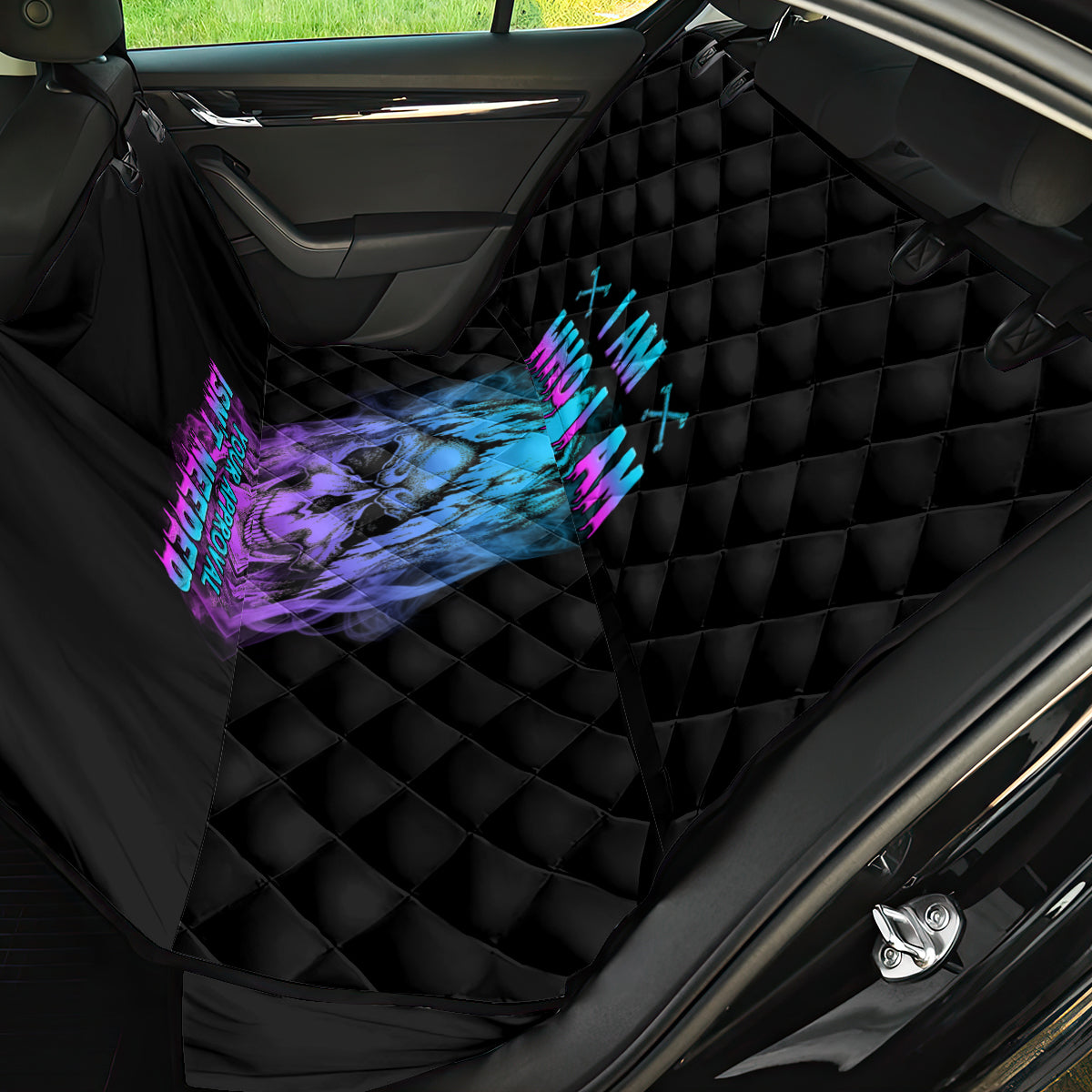 I Am Who I Am Your Approval Isn't Needed Back Car Seat Cover - Wonder Print Shop