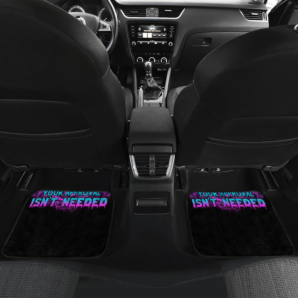 I Am Who I Am Your Approval Isn't Needed Car Mats - Wonder Print Shop