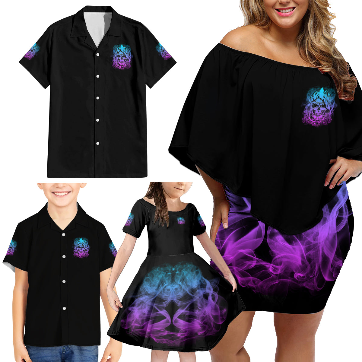 I Am Who I Am Your Approval Isn't Needed Family Matching Off Shoulder Short Dress and Hawaiian Shirt - Wonder Print Shop