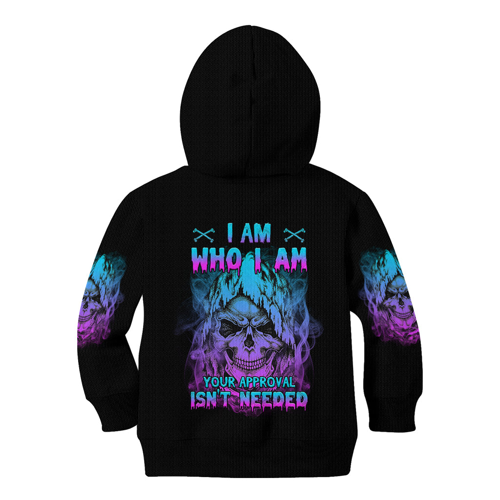 I Am Who I Am Your Approval Isn't Needed Kid Hoodie - Wonder Print Shop