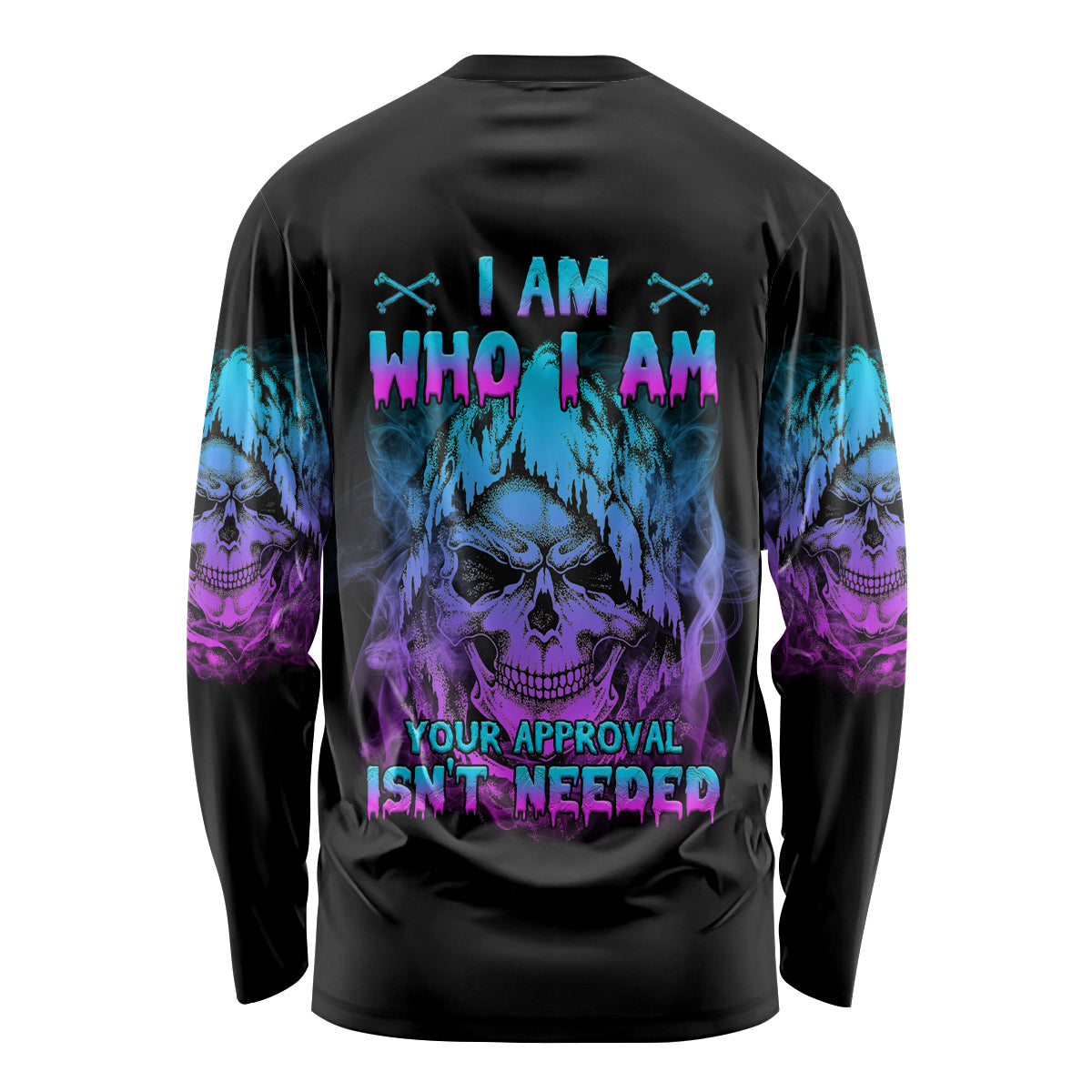 I Am Who I Am Your Approval Isn't Needed Long Sleeve Shirt - Wonder Print Shop