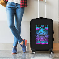 I Am Who I Am Your Approval Isn't Needed Luggage Cover - Wonder Print Shop