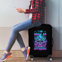I Am Who I Am Your Approval Isn't Needed Luggage Cover - Wonder Print Shop