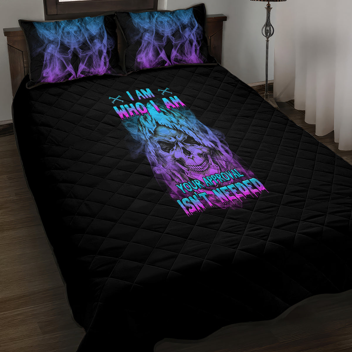 I Am Who I Am Your Approval Isn't Needed Quilt Bed Set - Wonder Print Shop