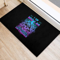 I Am Who I Am Your Approval Isn't Needed Rubber Doormat - Wonder Print Shop