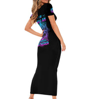 I Am Who I Am Your Approval Isn't Needed Short Sleeve Bodycon Dress - Wonder Print Shop