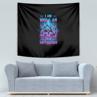 I Am Who I Am Your Approval Isn't Needed Tapestry - Wonder Print Shop
