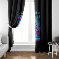 I Am Who I Am Your Approval Isn't Needed Window Curtain - Wonder Print Shop