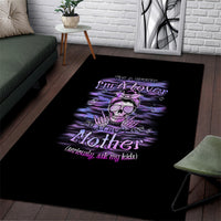 I'm A B I'm A Lover I'm A Crazy Mother Area Rug - Wonder Print Shop