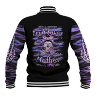 I'm A B I'm A Lover I'm A Crazy Mother Baseball Jacket - Wonder Print Shop
