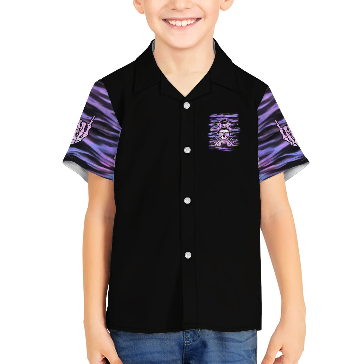 I'm A B I'm A Lover I'm A Crazy Mother Family Matching Long Sleeve Bodycon Dress and Hawaiian Shirt - Wonder Print Shop