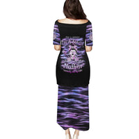 I'm A B I'm A Lover I'm A Crazy Mother Family Matching Puletasi Dress and Hawaiian Shirt - Wonder Print Shop