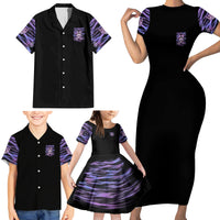 I'm A B I'm A Lover I'm A Crazy Mother Family Matching Short Sleeve Bodycon Dress and Hawaiian Shirt - Wonder Print Shop