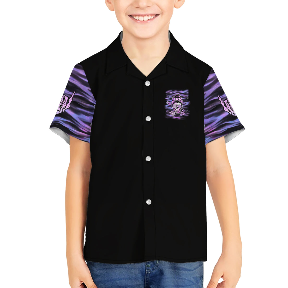 I'm A B I'm A Lover I'm A Crazy Mother Family Matching Short Sleeve Bodycon Dress and Hawaiian Shirt - Wonder Print Shop