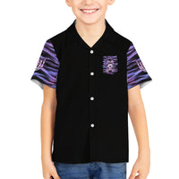 I'm A B I'm A Lover I'm A Crazy Mother Family Matching Short Sleeve Bodycon Dress and Hawaiian Shirt - Wonder Print Shop