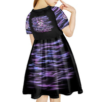 I'm A B I'm A Lover I'm A Crazy Mother Kid Short Sleeve Dress - Wonder Print Shop