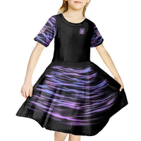 I'm A B I'm A Lover I'm A Crazy Mother Kid Short Sleeve Dress - Wonder Print Shop