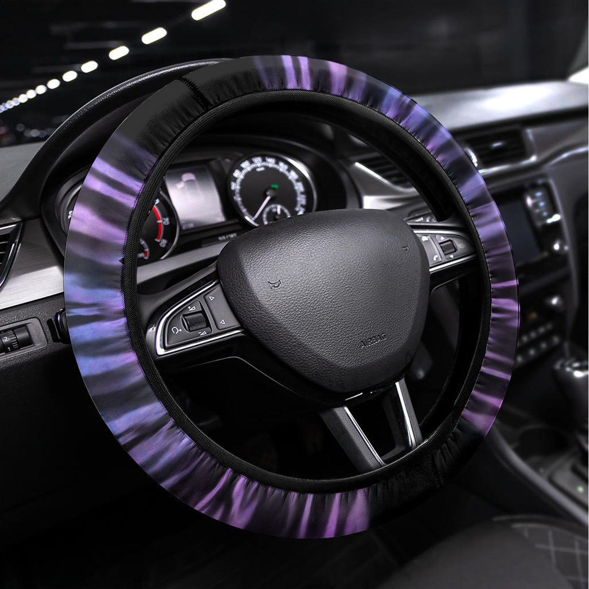 I'm A B I'm A Lover I'm A Crazy Mother Steering Wheel Cover - Wonder Print Shop