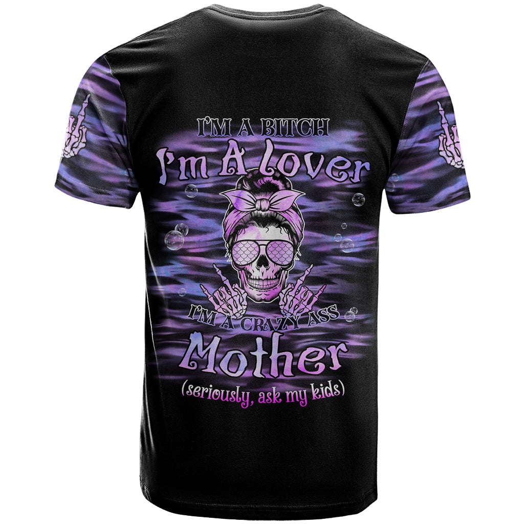 I'm A B I'm A Lover I'm A Crazy Mother T Shirt - Wonder Print Shop