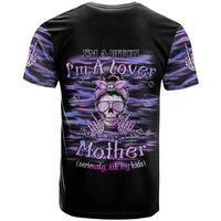 I'm A B I'm A Lover I'm A Crazy Mother T Shirt - Wonder Print Shop