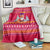 Bon Nadal Andorra Christmas Blanket with Fox Snowy Trees and Andorran Flag - Wonder Print Shop
