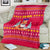Bon Nadal Andorra Christmas Blanket with Fox Snowy Trees and Andorran Flag - Wonder Print Shop