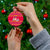 Bon Nadal Andorra Christmas Ceramic Ornament with Fox Snowy Trees and Andorran Flag - Wonder Print Shop