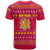 Bon Nadal Andorra Christmas T Shirt with Fox Snowy Trees and Andorran Flag - Wonder Print Shop