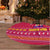 Bon Nadal Andorra Christmas Tree Skirt with Fox Snowy Trees and Andorran Flag - Wonder Print Shop
