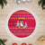 Bon Nadal Andorra Christmas Tree Skirt with Fox Snowy Trees and Andorran Flag - Wonder Print Shop