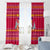 Bon Nadal Andorra Christmas Window Curtain with Fox Snowy Trees and Andorran Flag - Wonder Print Shop