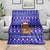 Bon Nadal Andorra Christmas Blanket Holiday Bear, Snowflakes, Paw Prints & Winter - Wonder Print Shop