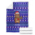 Bon Nadal Andorra Christmas Blanket Holiday Bear, Snowflakes, Paw Prints & Winter - Wonder Print Shop